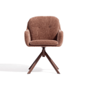 Harlow Swivel Office Chair | Caramel