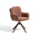 Harlow Swivel Office Chair | Caramel