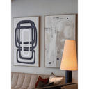 Harmonic Framed Canvas Print