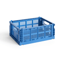 HAY Colour Crate M | Electric Blue