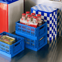 HAY Colour Crate M | Electric Blue