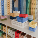 HAY Colour Crate M | Electric Blue