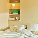 HAY Table Clock | White