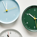 HAY Wall Clock | Blue