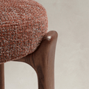 Hill Backless Bench Barstool | Brick