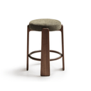 Hill Backless Bench Barstool | Forest