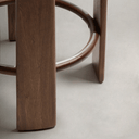 Hill Backless Bench Barstool | Forest