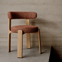 Hill Dining Chair | Terracotta