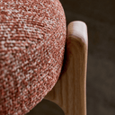 Hill Dining Chair | Terracotta