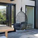 Hokianga Hanging Patio Armchair SS | Black