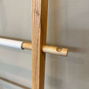 Hub Extension Towel Ladder | White