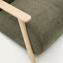 Hugh Armchair | Moss Green / Natural Ash