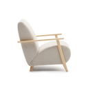 Hugh Armchair | Pearl Beige / Natural Ash