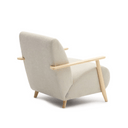 Hugh Armchair | Pearl Beige / Natural Ash