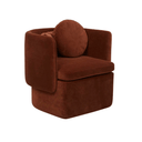 Hugo Bow Armchair | Cinnamon Velvet