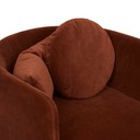 Hugo Bow Armchair | Cinnamon Velvet