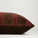 Huxley Long Cushion | Chocolate / Cherry
