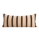 Huxley Long Cushion | Natural / Chocolate