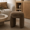 Hyfin Ottoman | Russet Brown