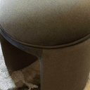Hyfin Ottoman | Caper Green