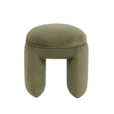 Hyfin Ottoman | Caper Green
