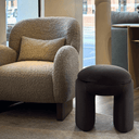 Hyfin Ottoman | Russet Brown