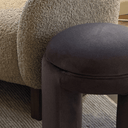 Hyfin Ottoman | Russet Brown