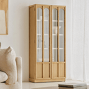 Harley Tall Storage cabinet | Natural