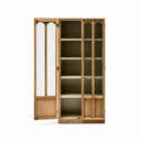 Harley Tall Storage cabinet | Natural