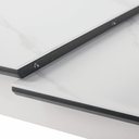 Haro Ceramic Extension Dining Table | White Stone