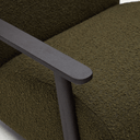 Hugh Armchair | Green Boucle