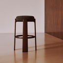 Hill Bar Height Backless Barstool | Forest
