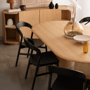 Himett Dining Chair | Black Oak