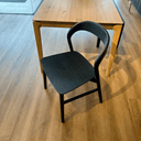 Himett Dining Chair | Black Oak