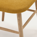 Hobson Dining Chair | Mustard