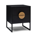 Moon Bedside Table | Gold