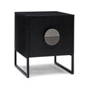 Moon Bedside Table | Pewter