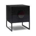 Moon Bedside Table | Black