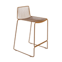Dunedin Patio Bench Barstool SS | Toffee