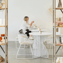 Portobello Patio Dining Chair SS | White