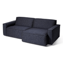 Imagine Sofa Semi Chaise | Marine Blue