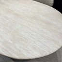Varmdo Oblong Dining Table | Travertine