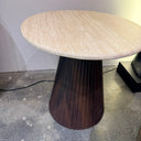 Varmdo Side Table | Travertine