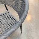 Whitsunday Patio Dining Chair | Slate Grey