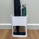 Oval Umbrella Stand | White