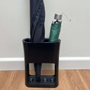 Oval Umbrella Stand | Black