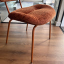 Fitz Dining Chair | Paprika Orange