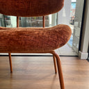Fitz Dining Chair | Paprika Orange