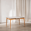 Ingrid Ceramic Extension Dining Table