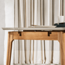 Ingrid Ceramic Extension Dining Table
